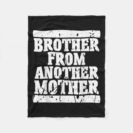 Couverture Polaire Frère D'Une Autre Mère Amitié Citations Dist (Devant)