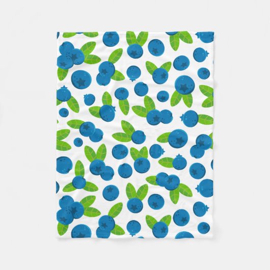 Couverture Polaire Fresh Blueberry (Devant)