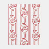 Couverture Polaire Fresque Popcorn Home Film Theatre (Devant)