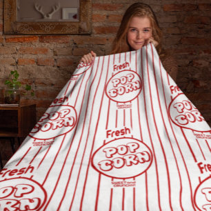 Couverture Polaire Fresque Popcorn Home Film Theatre