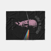 Couverture Polaire Freud Rose (Avoir Un Cigar) (Devant (Horizontal))