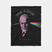 Couverture Polaire Freud Rose (Avoir Un Cigar) (Devant)