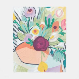 Couverture Polaire Fréviste Floral II