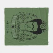 Couverture Polaire Frida Kahlo | Heroína (Devant (Horizontal))