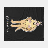 Couverture Polaire FRIENDS™ | Armadillo de vacances (Devant (Horizontal))