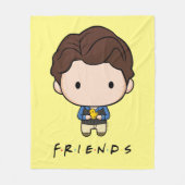 Couverture Polaire FRIENDS™ | Chandler Chibi (Devant)
