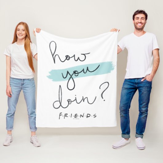 Couverture Polaire FRIENDS™ | Comment Faites-Vous ? (En situation)