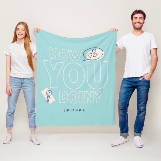 Couverture Polaire FRIENDS™ | Comment vas-tu ? (En situation)