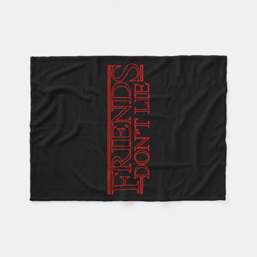 Couverture Polaire Friends Don't Lie Ide Down  (Devant (Horizontal))