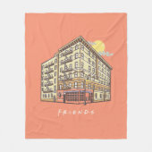 Couverture Polaire FRIENDS™ | L'immeuble de Monica (Devant)