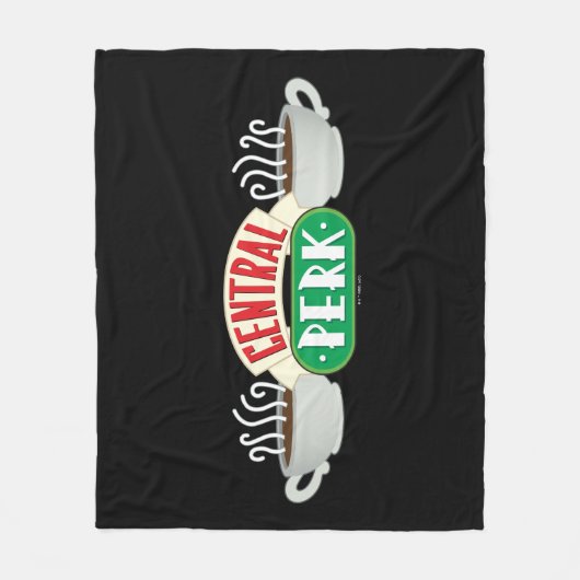 Couverture Polaire FRIENDS™ | Logo Central Perk (Devant)