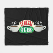 Couverture Polaire FRIENDS™ | Logo Central Perk (Devant (Horizontal))