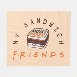 Couverture Polaire FRIENDS™ Mon Sandwich