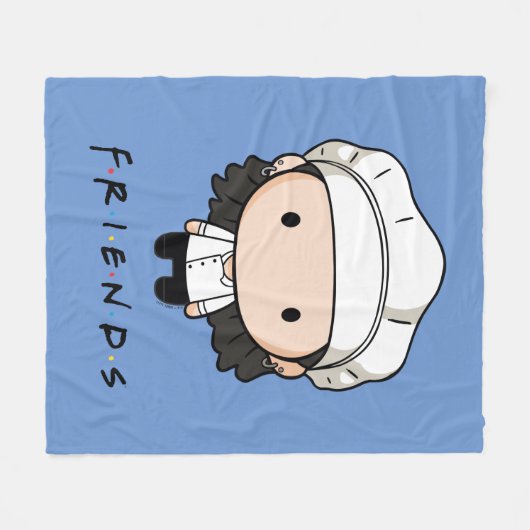 Couverture Polaire FRIENDS™ | Monica Chibi (Devant (Horizontal))