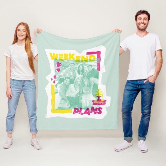 Couverture Polaire FRIENDS™ | Plans pour le week-end (En situation)