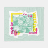 Couverture Polaire FRIENDS™ | Plans pour le week-end (Devant (Horizontal))