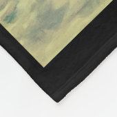 Couverture Polaire Friesian, L'étalon de beauté noir, mer orageuse (Coin)