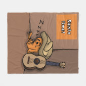 Couverture Polaire Frijole Frog Siesta Medium Blanket (Devant (Horizontal))