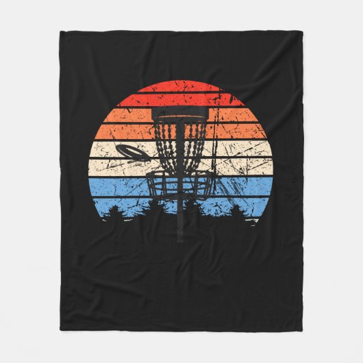 Couverture Polaire Frisbee Golf Disk (Devant)