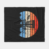 Couverture Polaire Frisbee Golf Disk (Devant (Horizontal))