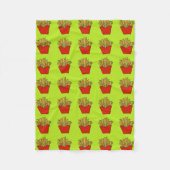 Couverture Polaire frites polaire (Devant)