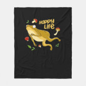 Couverture Polaire Frog Happy Essential Minimal Design (Devant)