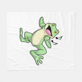 Couverture Polaire Frog Music Dance (Devant (Horizontal))