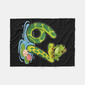 Couverture Polaire Frog Number 67 Or 67th Birthday Cool Meme Six Seve (Devant (Horizontal))