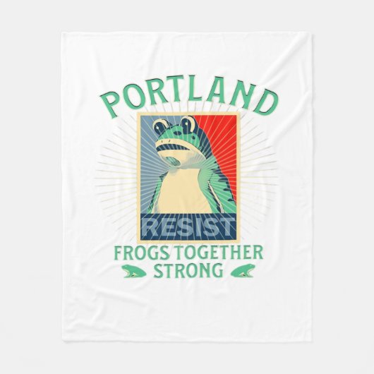 Couverture Polaire Frogs Classic (Devant)