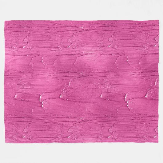 Couverture Polaire Froid de gâteau rose (Devant (Horizontal))
