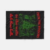 Couverture Polaire From The Windows To The Walls I'm About To Deck Th (Devant (Horizontal))