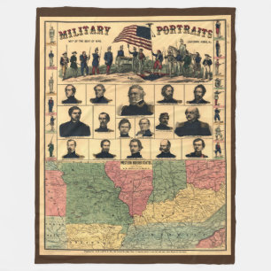 Couverture Polaire Frontière de guerre civile Portraits militaires 1