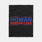 Couverture Polaire Frontière Tchèque Homan Trump Appui aux élections  (Devant)