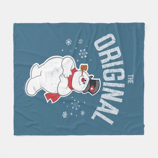 Couverture Polaire Frosty the Snowman™ | L'original (Devant (Horizontal))