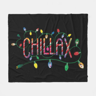 Couverture Polaire Frosty the Snowman™ | Lumières de vacances "Chilla