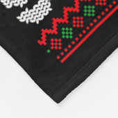 Couverture Polaire Frosty The Swoleman Ugly Christmas Sweater Funny S (Coin)