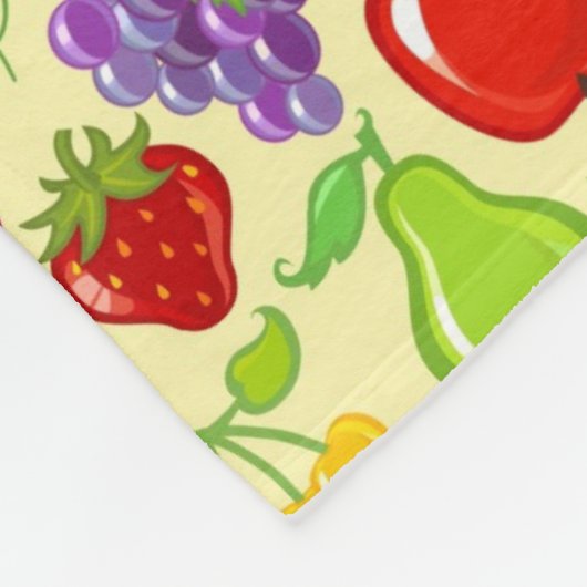 Couverture Polaire Fruit (Coin)