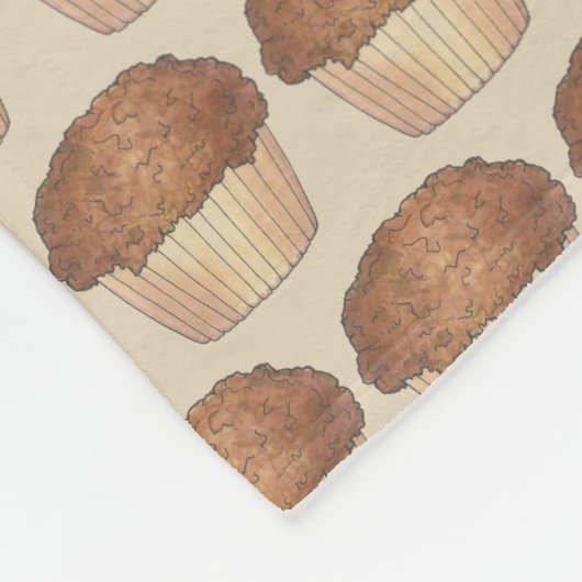 Couverture Polaire Fruit Fraîche Croustillant Muffin Vente de pain Fo (Coin)