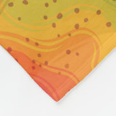 Couverture Polaire Fruit Mango Motif sans joint (Coin)