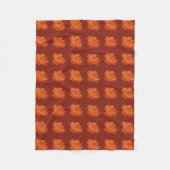 Couverture Polaire Fruit Motif Sang Orange Cadeaux (Devant)