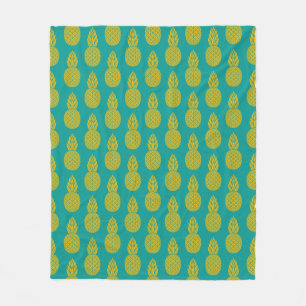 Couverture Polaire Fruit tropical d'ananas
