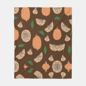 Couverture Polaire Fruits d'agrumes (Devant)