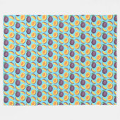 Couverture Polaire Fruits de prune (Devant (Horizontal))