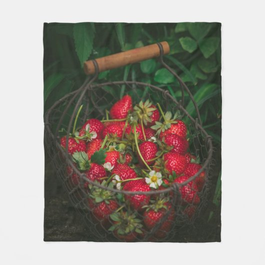 Couverture Polaire Fruits Et Légumes (Devant)