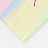 COUVERTURE POLAIRE FRUITS FLORAUX ROSES DU BLANCHET PERSONNALISÉ D'ES (Coin)