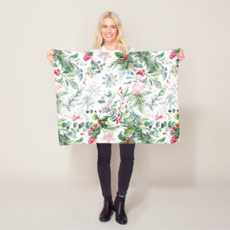 Couverture Polaire fruits frais d'hiver