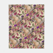 Couverture Polaire Fruits, patchwork (Devant)