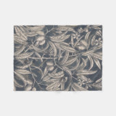Couverture Polaire Fruits vintages et fleurs I (Devant (Horizontal))