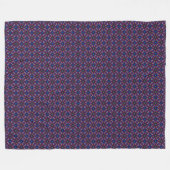 Couverture Polaire Fuchsia Stargazer (Devant (Horizontal))