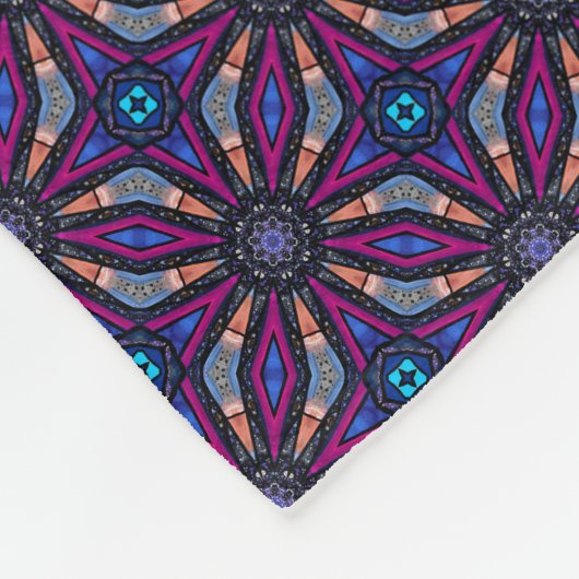 Couverture Polaire Fuchsia Stargazer (Coin)